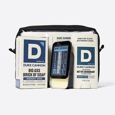 Duke Cannon Midnight Swim Gift Set