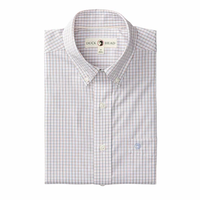Duck Head Men's Long Sleeve Poplin Shirt - Casey