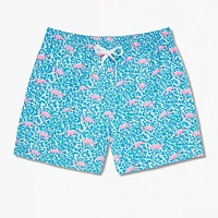 Youth Domingos Are For flamingos Swim Trunks