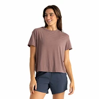 Free Fly Women's Elevate Lightweight Short-Sleeve Tee