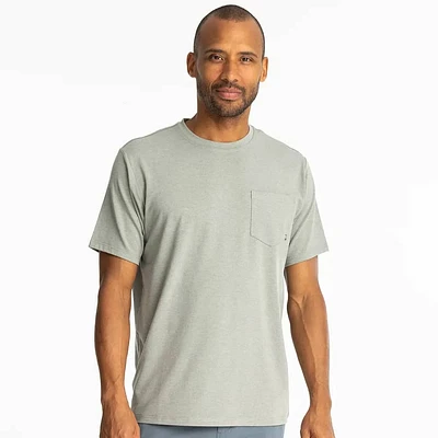 Free Fly Men's Bamboo Flex Pocket Tee