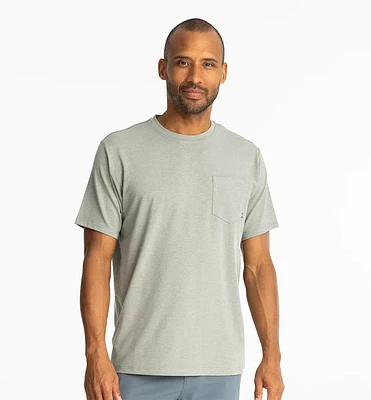 Free Fly Men's Bamboo Flex Pocket Tee