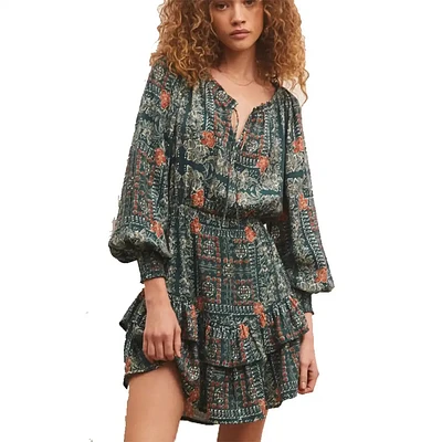 Z Supply Women's Jo Printed Mini Dress