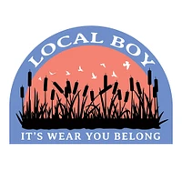 Local Boy Outfitters Marsh Worn Decal