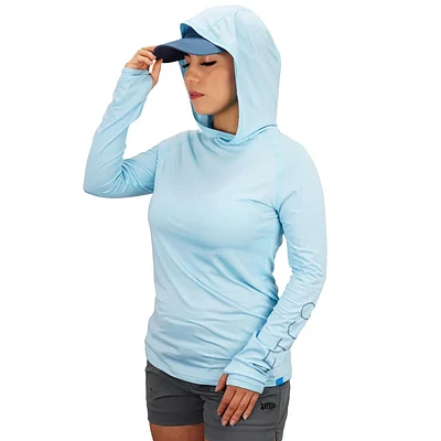 AFTCO Women's Samurai Hood Performance Long Sleeve Shirt