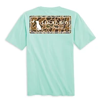 Local Boy Outfitters Men's Old School Plate Short Sleeve T-Shirt