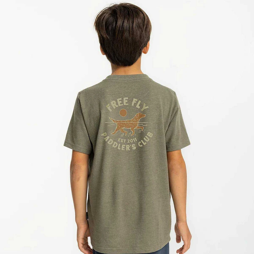 Free Fly Youth Paddlers Club Short Sleeve Tee