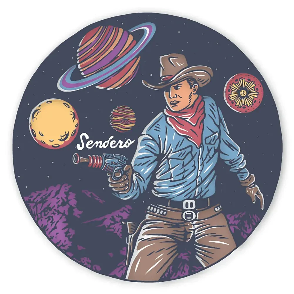 Sendero Cosmic Cowboy Sticker