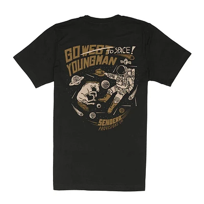 Sendero Men's To Space Short Sleeve T-Shirt