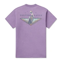 Southern Marsh Men's Seawash Posted Pelican Short-Sleeve T-Shirt