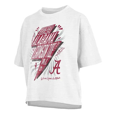 Pressbox Women's Alabama Crimson Tide Rock & Roll Crop Top