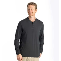 Free Fly Men's Bamboo Flex Long Sleeve Henley