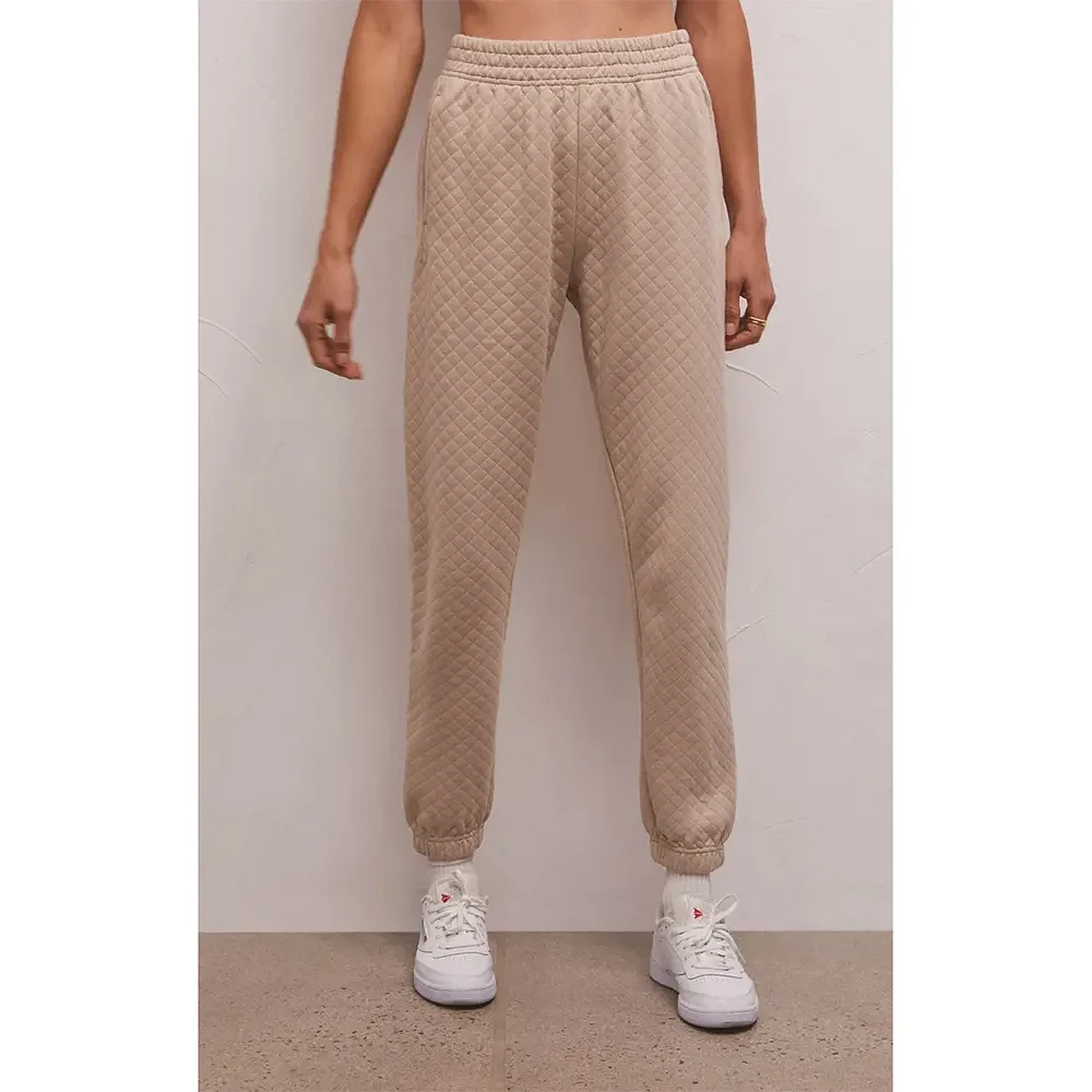 Z Supply Women's Slim Quilted Jogger