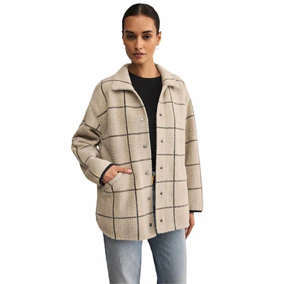 Z Supply Women's Bronx Plaid Jacket