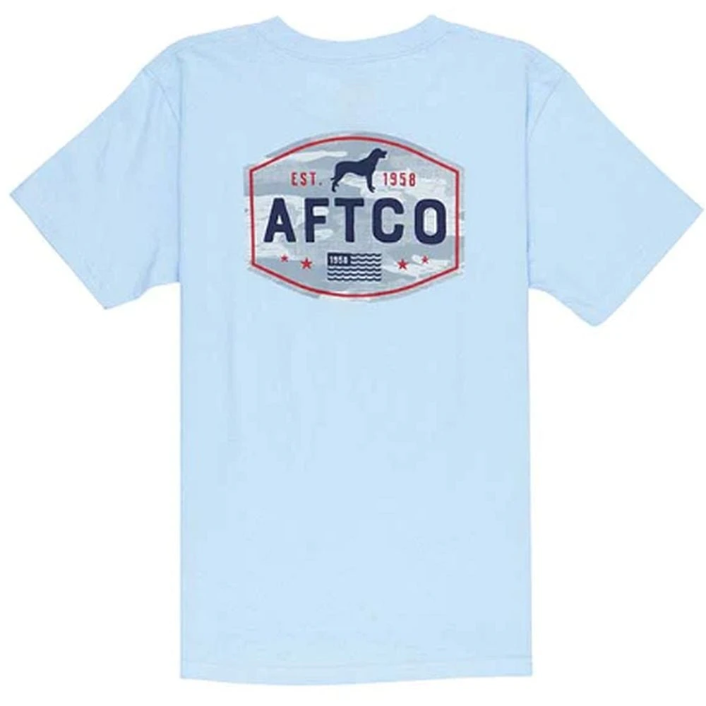 AFTCO Boys' Best Friend Short Sleeve Tee