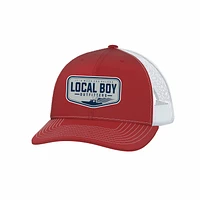 Local Boy Boat Badge Trucker Hat