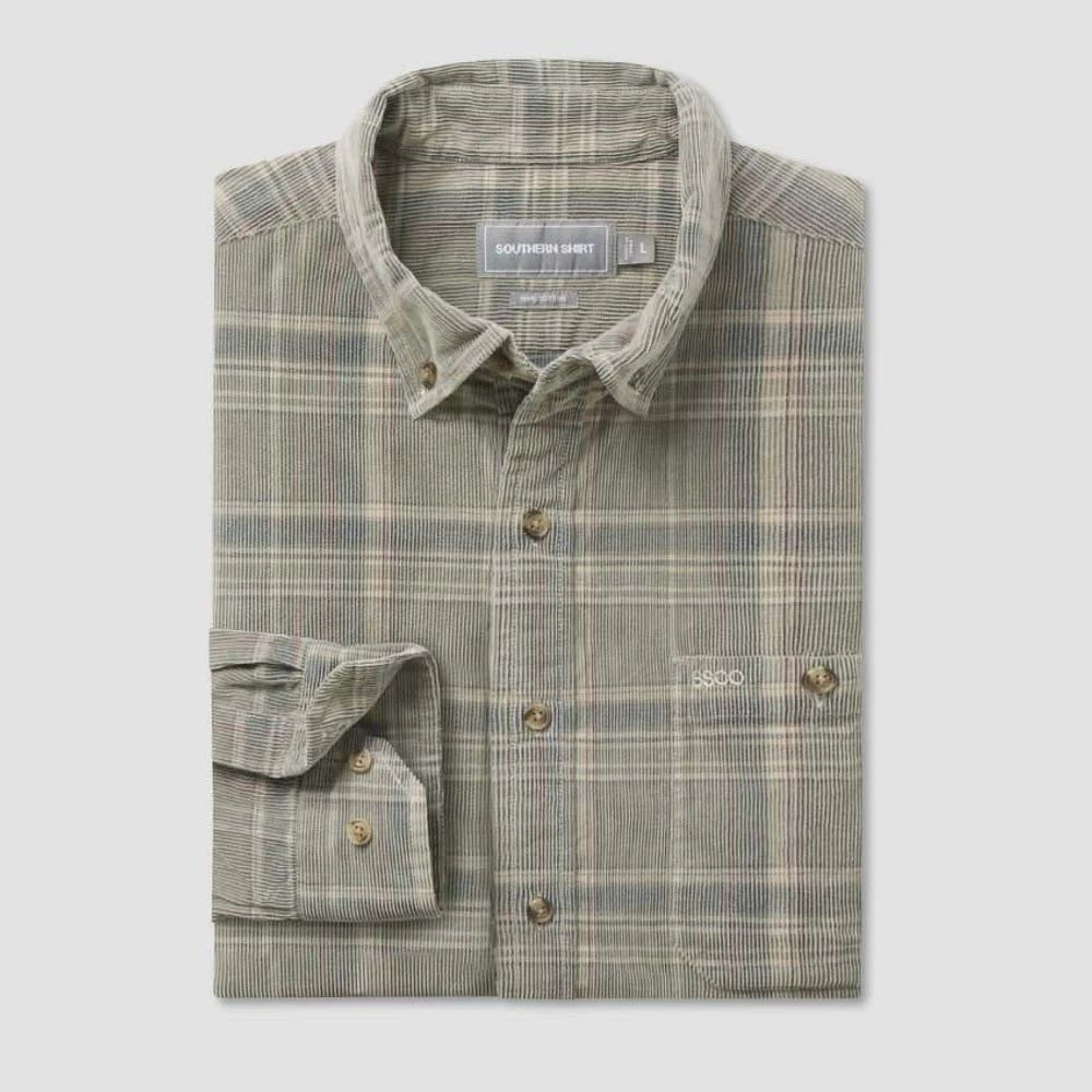 Southern Shirt Men's Braxton Lightweight Cord Flannel