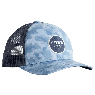 Free Fly Camo Trucker Hat