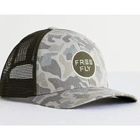 Free Fly Camo Trucker Hat