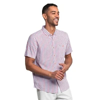 Southern Shirt Men's Clubhouse Seersucker Baja Short Sleeve