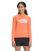 Girls Long Sleeve Amphibious Sun Tee