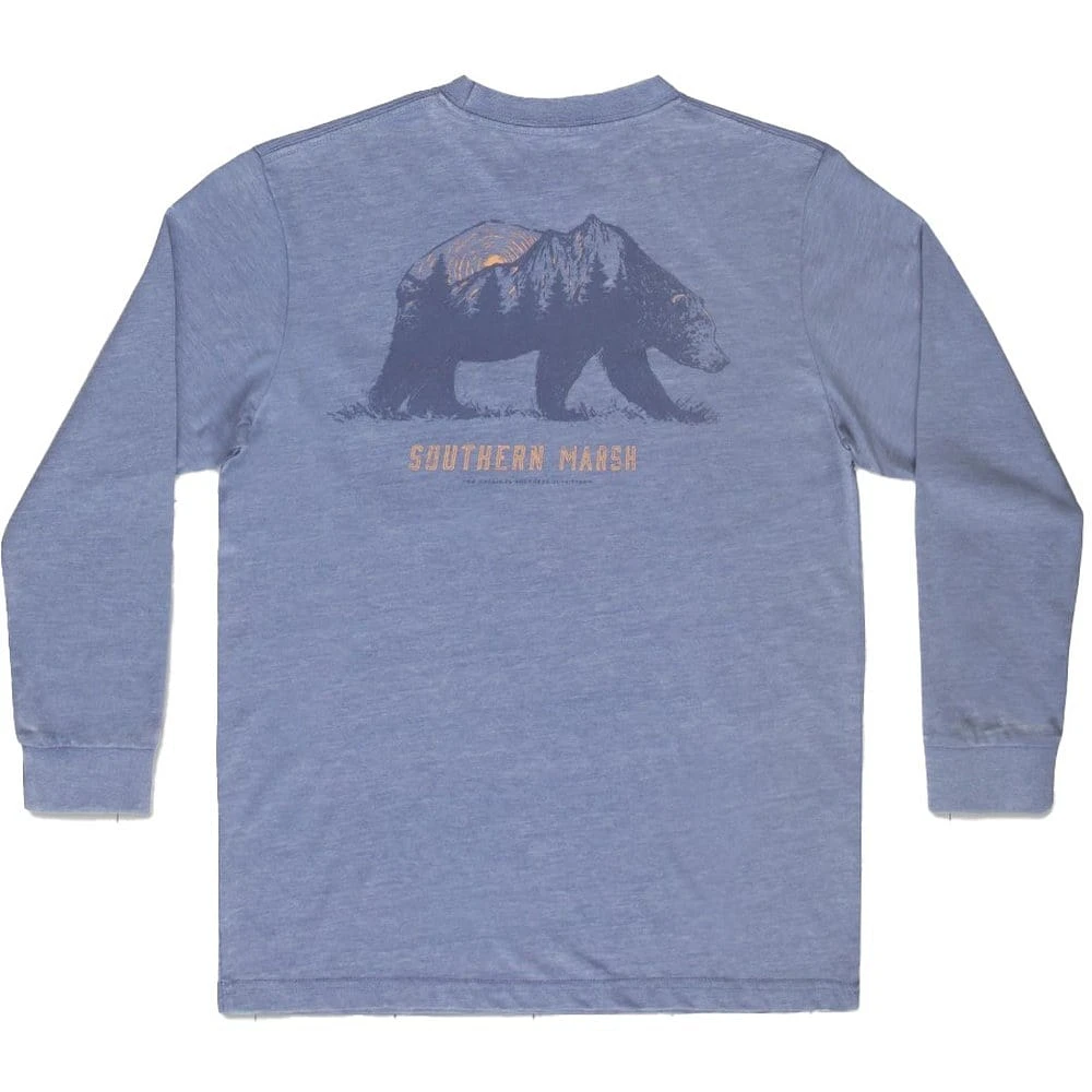 Kids Long Sleeve Seawash Barely Light Tee