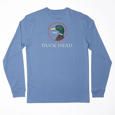 Duck Head Men's Logo Long Sleeve T-Shirt