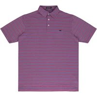 Men's Bermuda Performance Polo - Naples Stripe