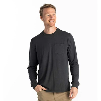 Free Fly Men's Bamboo Flex Pocket Long Sleeve Shirt