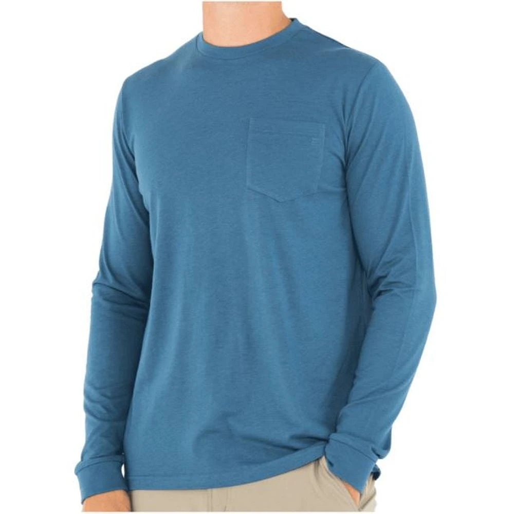 Free Fly Men's Bamboo Heritage Pocket Long Sleeve Shirt