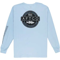 AFTCO Men's Bass Patch Long Sleeve T-Shirt