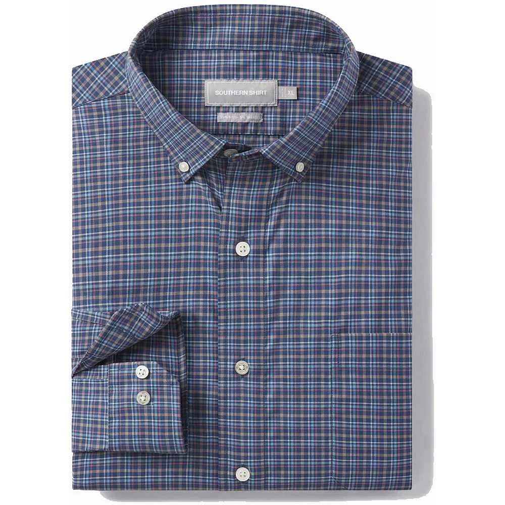 Men's Brickhaven Plaid Long Sleeve Shirt