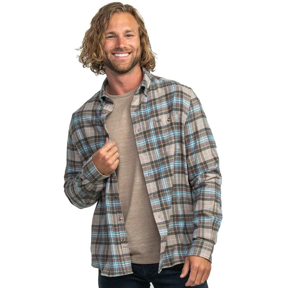 Southern Shirt Men's Denali Washed Long Sleeve Flannel