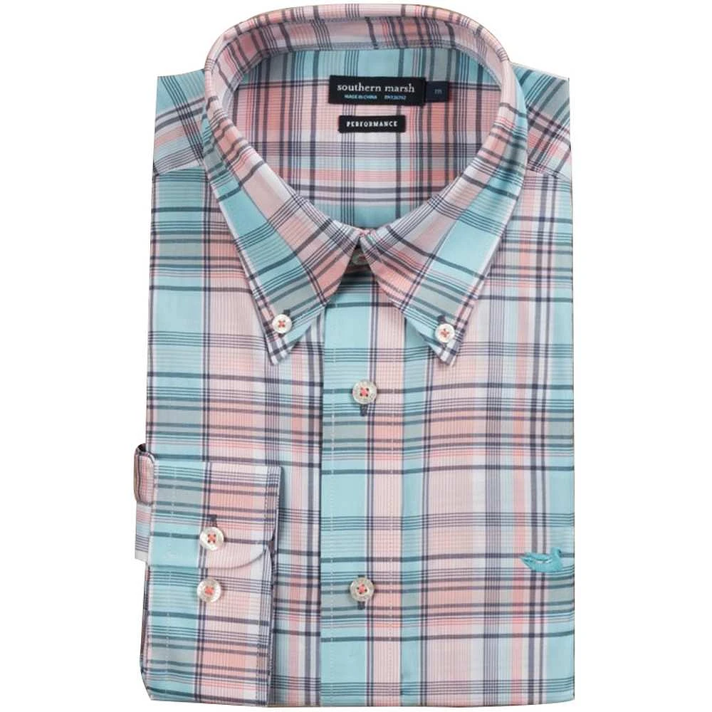 Men's Kershaw Performance Plaid Long Sleeve Shirt