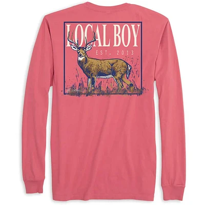 Local Boy Outfitters Men's Long Sleeve Broad Side T-Shirt