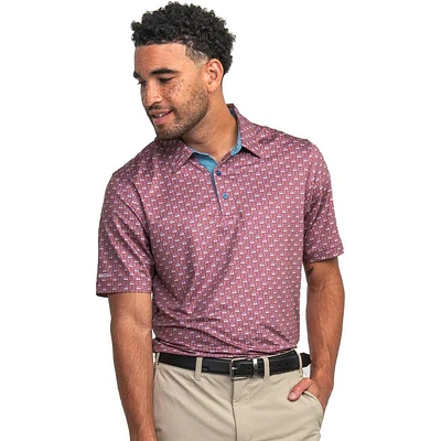 Men's Perfect Round Printed Polo