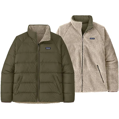 Patagonia Men's Reversible Silent Down Fleece Jacket