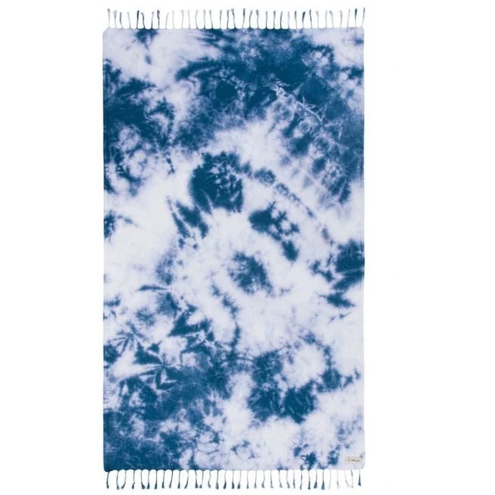 Navy Acid Wash Towel