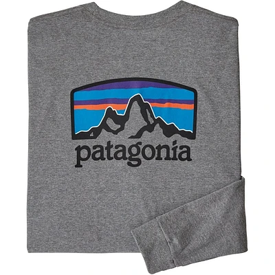 Patagonia Men's Long-Sleeved Fitz Roy Horizons Responsibili-Tee