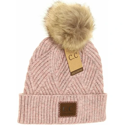 Patch Hthrd Pom Beanie