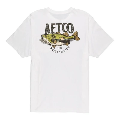 AFTCO Men's Wild Catch Performance Short Sleeve Shirt