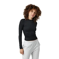 Vuori Women's Long Sleeve Halo Ruched Tee