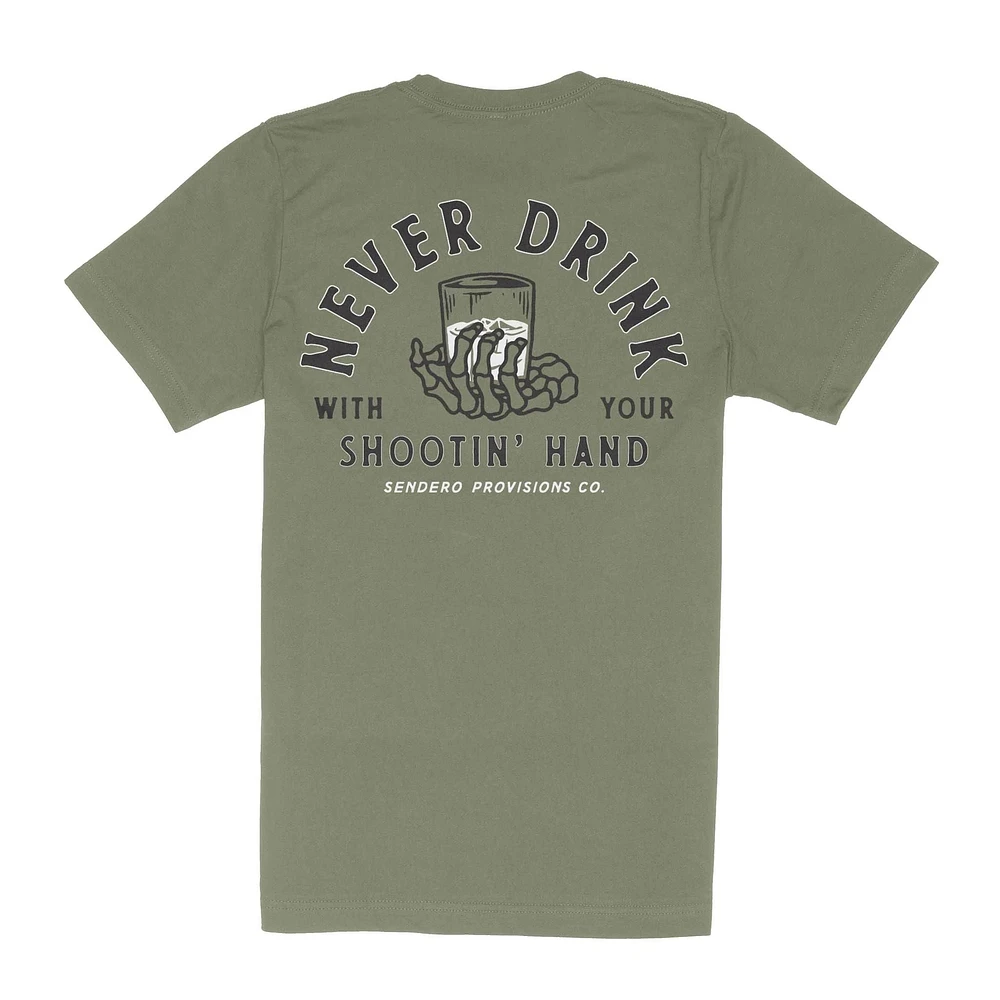 Sendero Shootin' Hand Short Sleeve T-Shirt