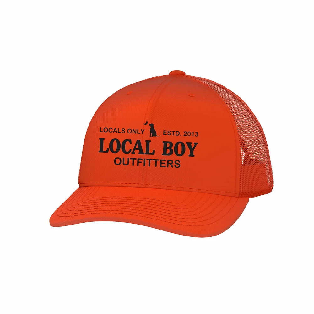 Local Boy Simple Text Trucker Hat