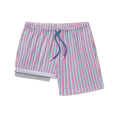 Southern Shirt Men's Clubhouse Seersucker Swim Shorts