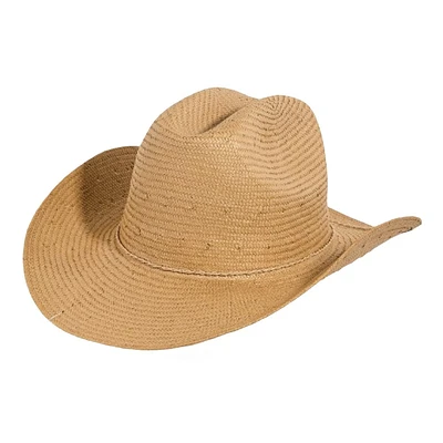 Straw Braided Cowboy Hat