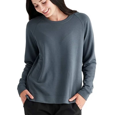 Women's Bamboo Fleece Crew P/O