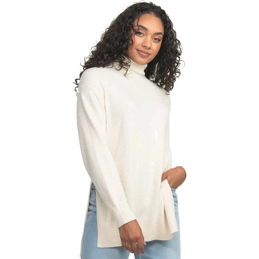 Southern Shirt Women's Dreamluxe Notched Turtleneck Sweater