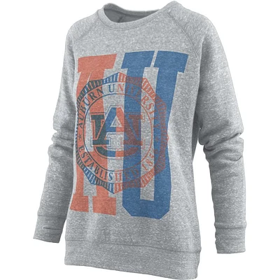 Women's Knobi Stony Overprint Block Auburn Sweatshirt