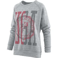 Women's Knobi Stony Overprint Block UGA Sweatshirt